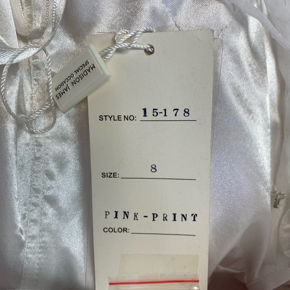 Madison James Special Occasion pink floral mini dress - Picture 13 of 16